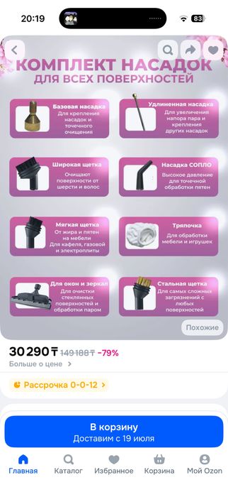 Пароочиститель китайский