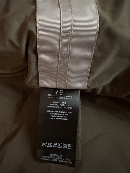 Geaca-jacheta dama,puf-blana naturala,Diego M,marime 44