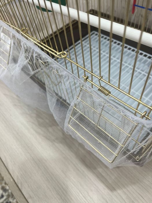 клетка для двух попугаев