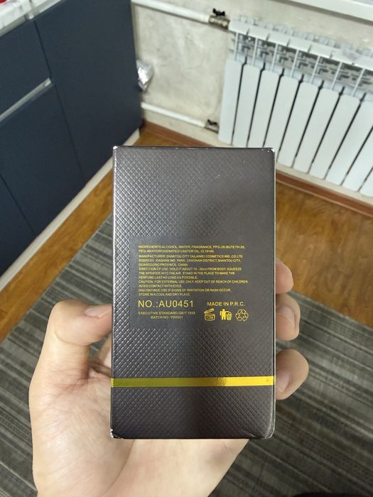 Одеколон Tobacco Vanille