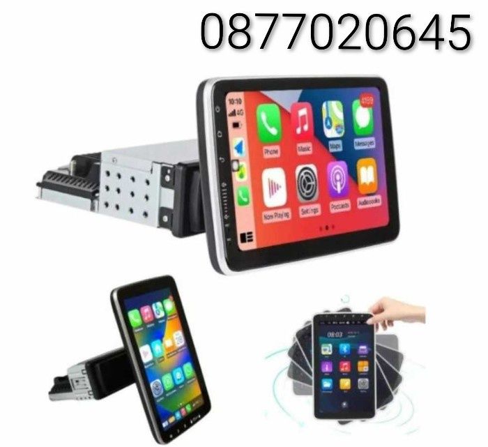 Универсална 10 инчова мултимедия за автомобил ANDROID, 1 DIN, блутут,