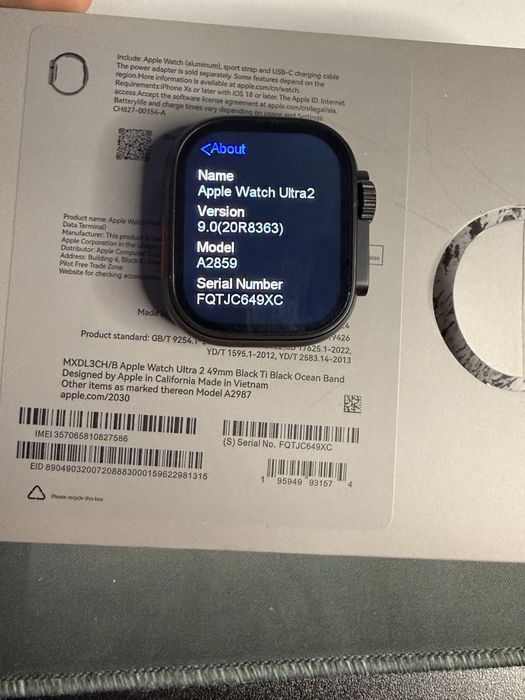 Vand ceas smart watch apole watch ultra 2