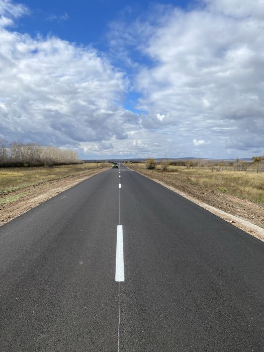 Разметка дорог,покраска