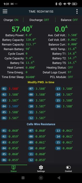 Промоция!!!Соларна Батерия LiFePo4 51.2V 15kwh с комуникация