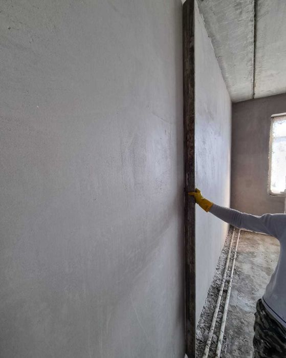 Механизированная штукатурка стен - быстро и качественно!