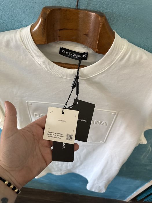 Tricou Dolce & Gabbana Milano alb Premium