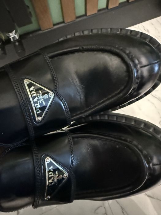 Ботинки Prada черные