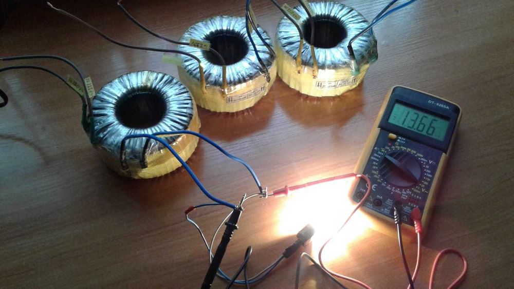 Трансформатор понижающий 220В - 12В - 300Вт