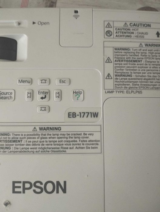 Videoproiector EPSON EB-1771W