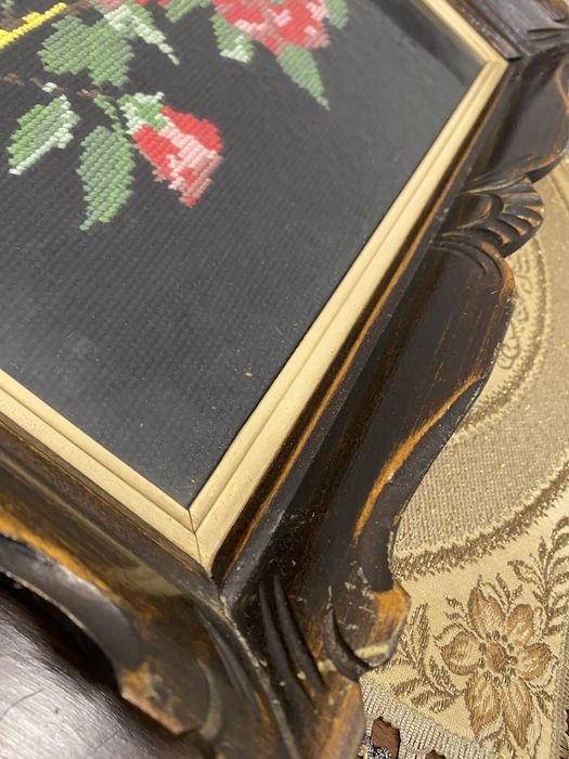 Немски гоблен с резбована рамка от дъб