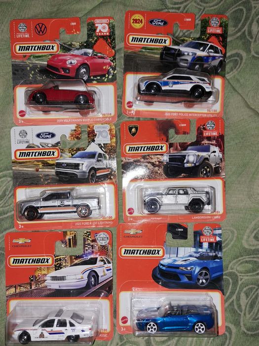 Колички Hot Wheels и Matchbox 1:64