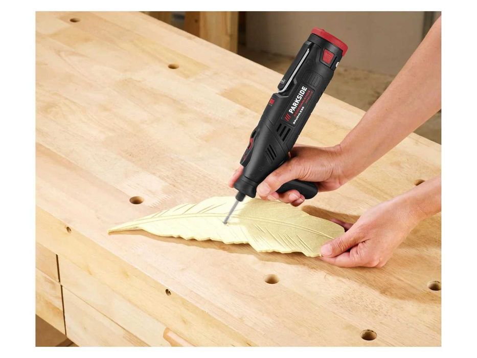 5г.ГАРАНЦИЯ Акумулаторна прецизна бормашина/шлайфмашина  Parkside 12 B