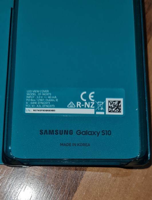 Husa flip smart activa originala Samsung Led View Cover S10 G973