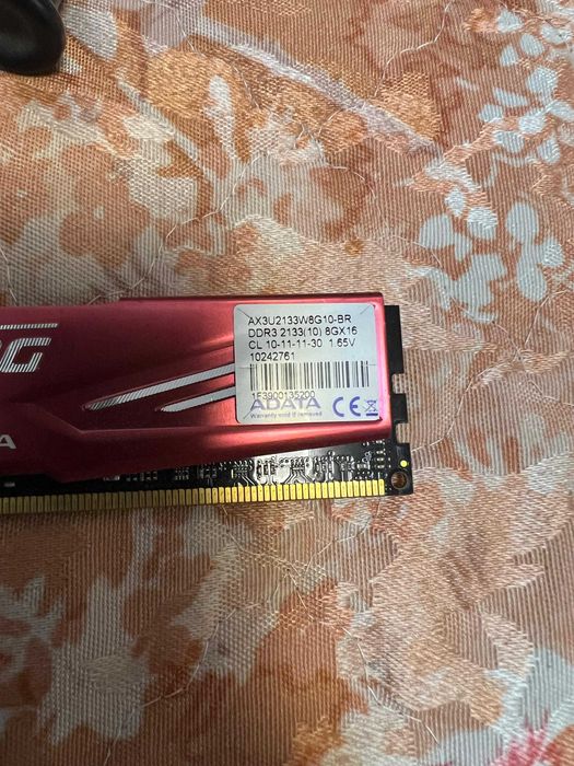Adata 8gb ddr3 2133mhz