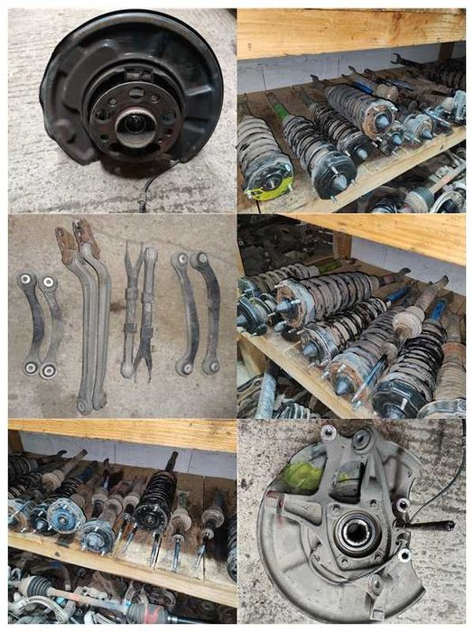 Окачване - амортисьори пружини носачи щанги шенкели от Мерцедес