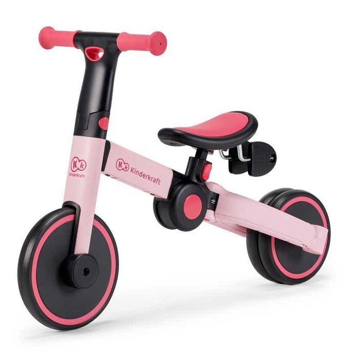 Kinderkraft триколка 3в1 4TRIKE PINK с нарушена опаковка