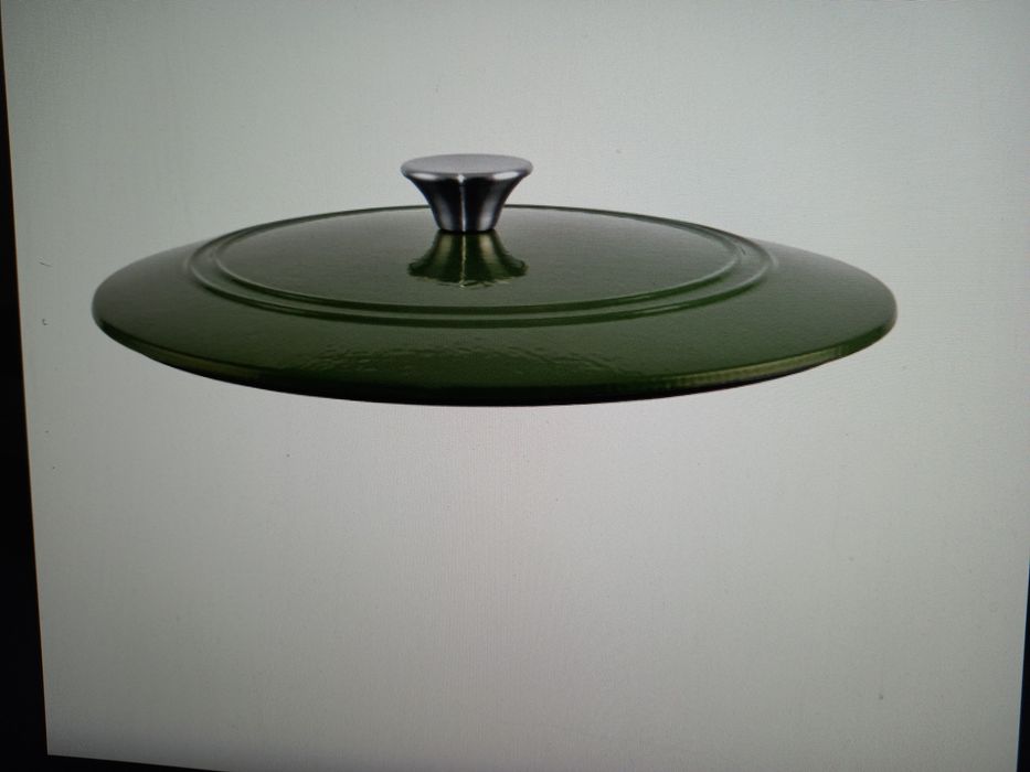 Cratiță fontă emailată 31,5 cm x 8,5 cm