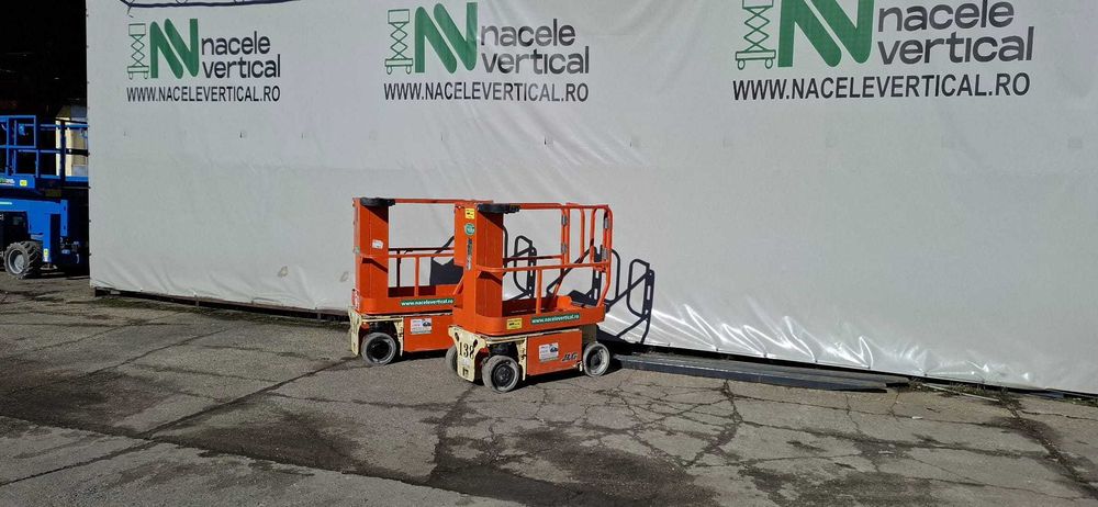 Nacela verticala electrica de vanzare JLG 1230ES 6m, an 2015, SECOND HAND latime 75cm, 850kg, 4800 euro