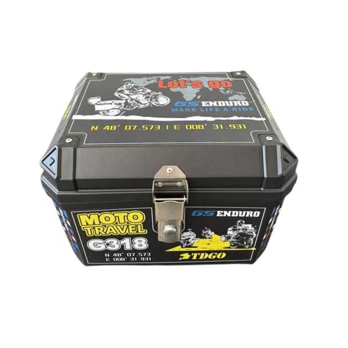 Мото Топ Каса, Куфар За Багаж, Куфар за Мотоциклет, 45 Литра