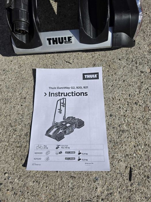 THULE  багажник колела теглич