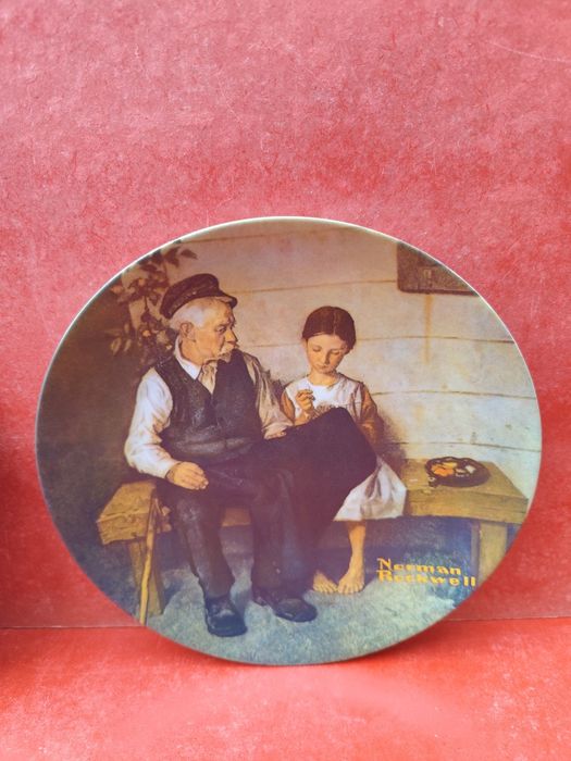 Pereche farfurii decorative