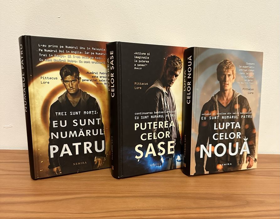 Pittacus Lore Seria Eu sunt numarul patru