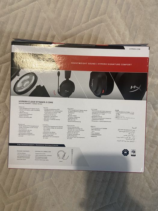 Наушники игровые hyper x