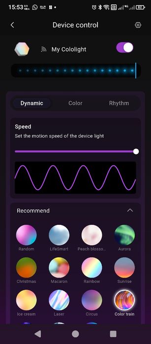 Lumini RGB wifi gaming Cololight Hexagon Lights