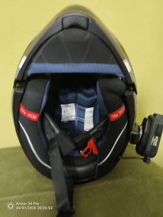 Cască moto  /atv /biciclete cu camera, ochelari mărimea M