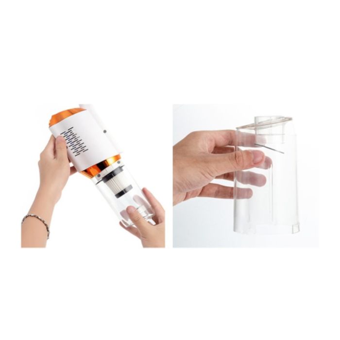 Акумулаторна домакинска ръчна прахосмукачка с 5 накрайника