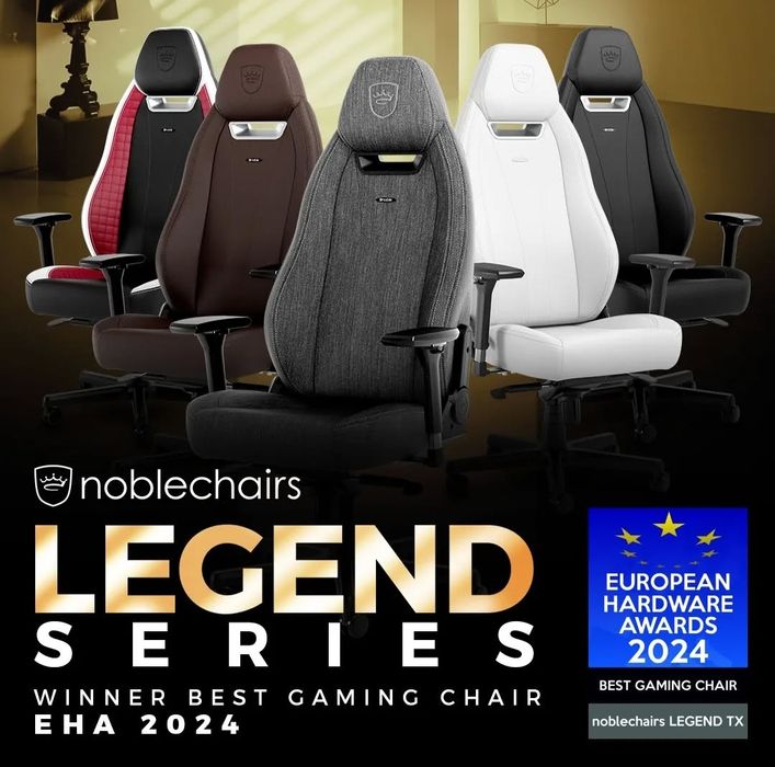 noblechairs • Legend Black Red White кресло Германия