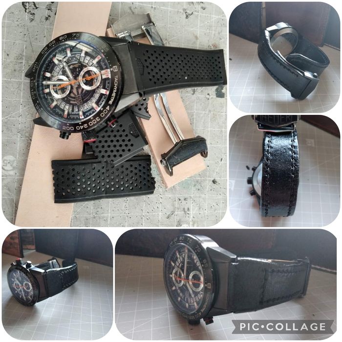 Изработка на кожена каишка : Invicta; Police; Diesel;Seiko;Citizen