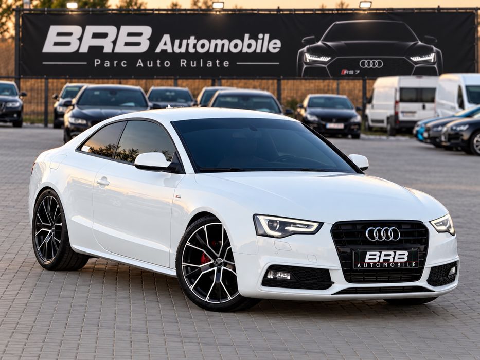 • Audi A5 Coupe Facelift 2013 • 3 x S-line / 2.0 Diesel 177 cp - Automat / PARC AUTO • RATE • Garanție •