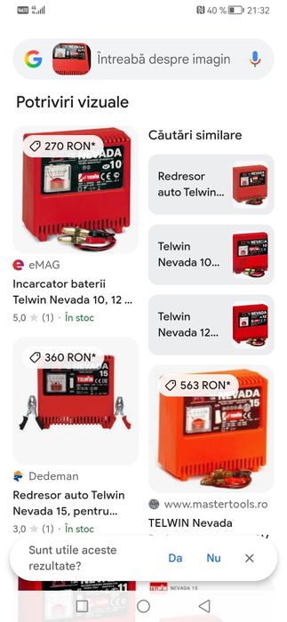 Redresor auto 6v- 12v, 11A, Telwin