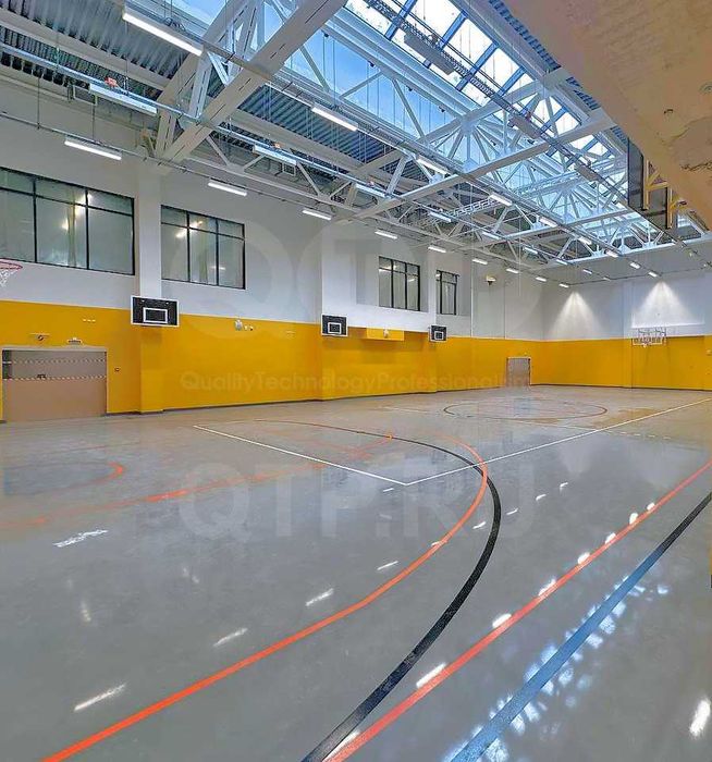 Эластичное полимерное покрытие для полов и спорт-площадок