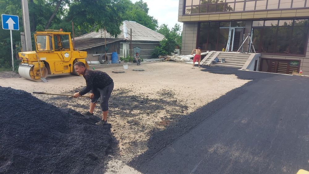 Асфальтирование Алматы, Асфальт