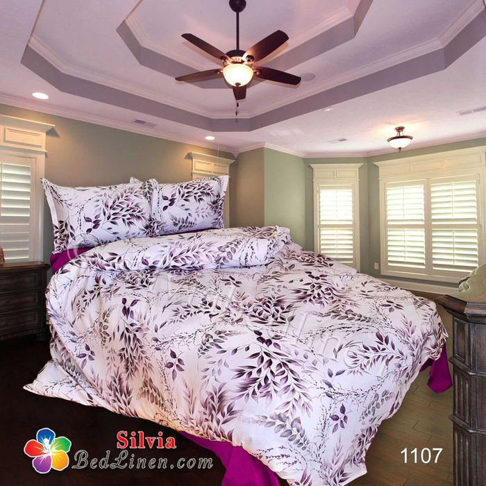 Спален комплект памучен сатен 100% памук,голяма спалня, пет части