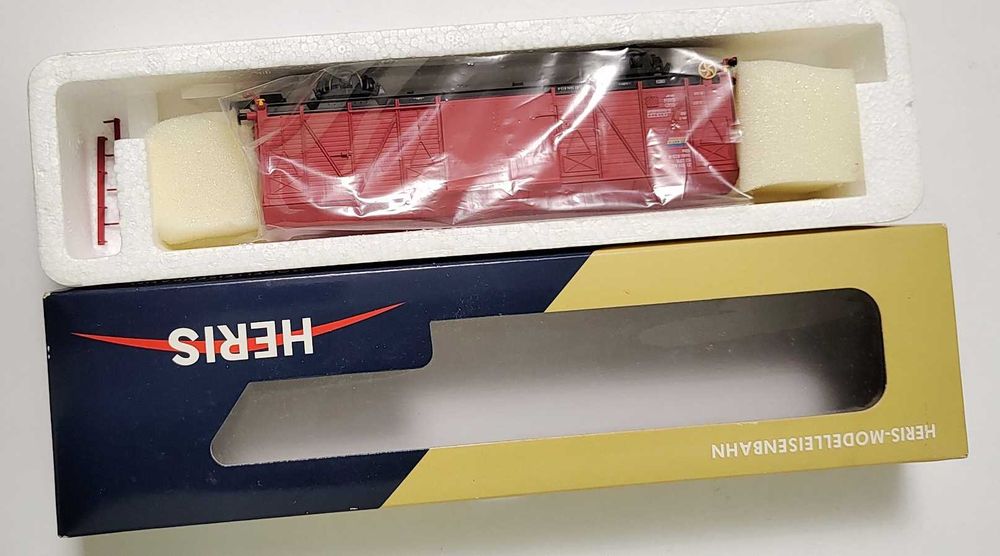 Vagon de marfă acoperit tip Gbs CFR Marfa, scară H0 nou 1:87 Epoca IV