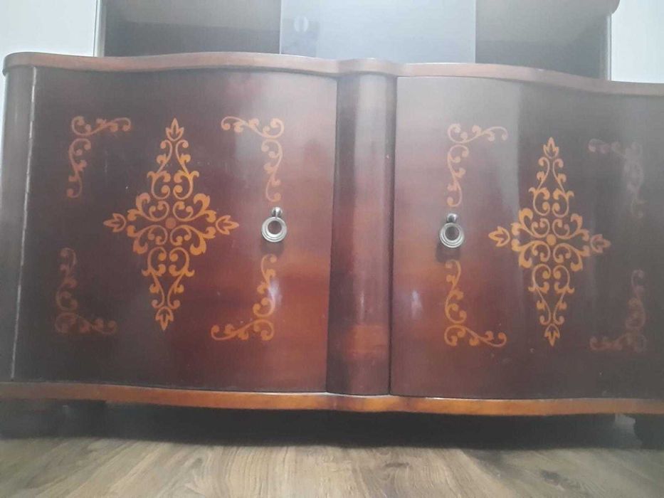 Vand oglinda cu dulap din lemn masiv-stare foarte buna