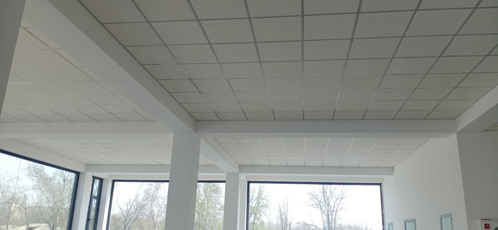 Gipsli ARMSTRONG potoloklarini ishlab chiqaramiz"POTOLOK STROY SERVIS"