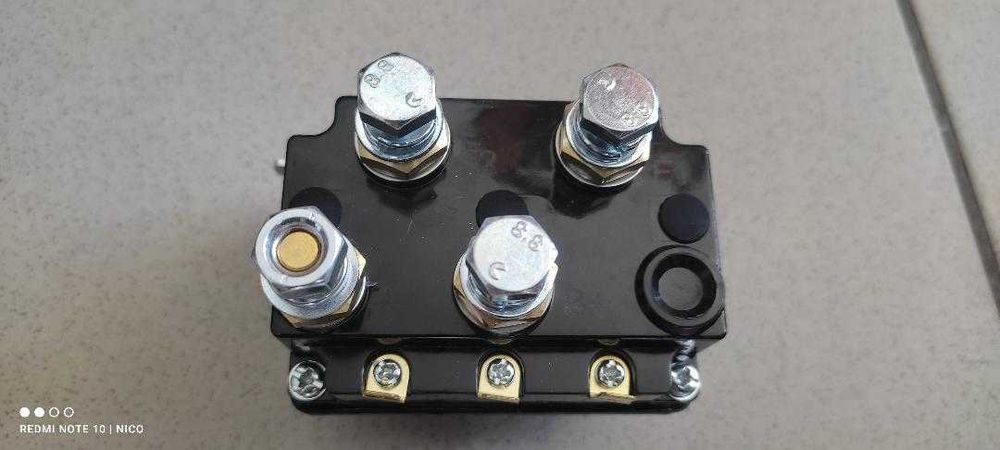 Solenoid,releu, bobina dublu sens troliu model nou la 12 V