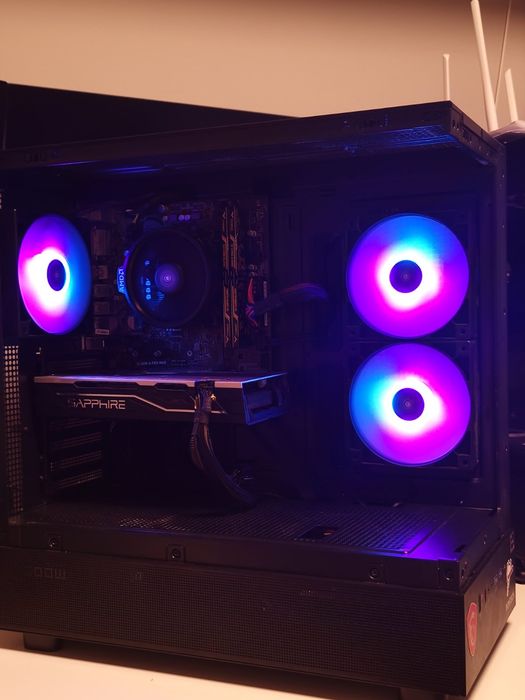 Геймърски компютър ryzen 5/rx580/16gb ram/1tb ssd