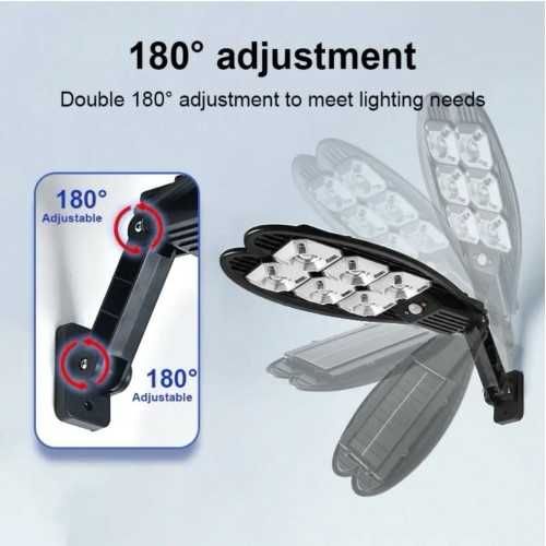 Соларна лампа със сензор за движение