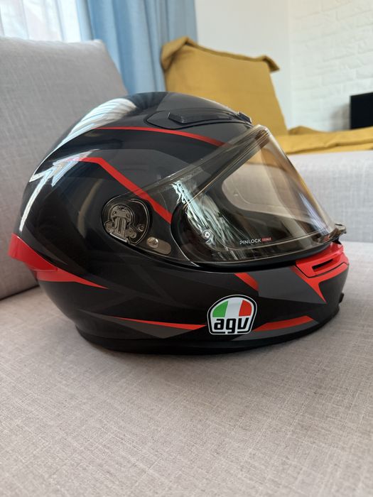 Casca moto AGV K6S marimea L + viziera heliomata