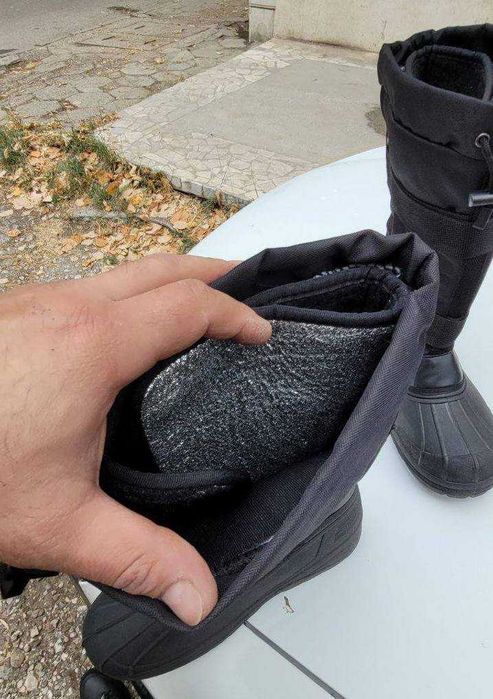 Високи ботуши с изолационна ватенка 45 номер