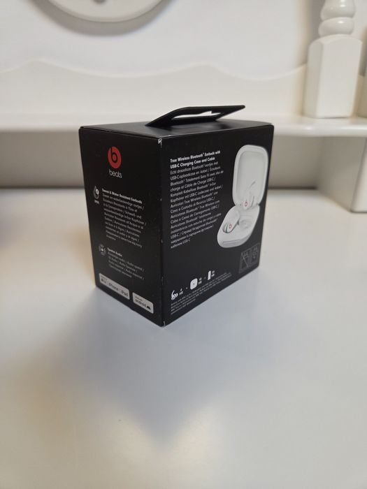 Casti audio in ear Beats Fit Pro, True Wireless, Noise Cancelling, Alb