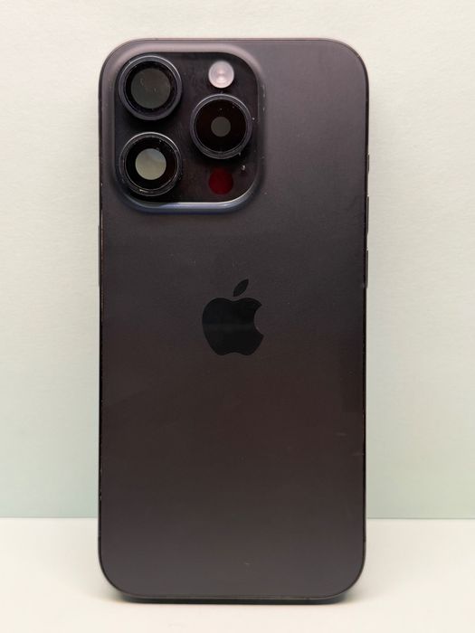 Carcasa originala iPhone 15 Pro Black capac spate original Apple Swap
