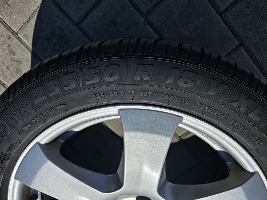 Roti Jante anvelope 235 50 R 18 Vw Phaeton 5x112