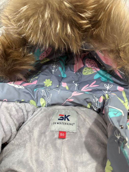 Комбинезон зимний на девочку