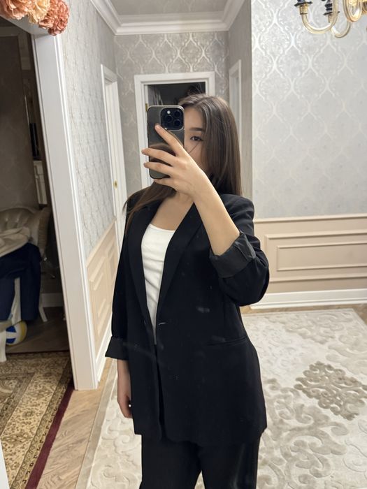 Пиджак черный классика